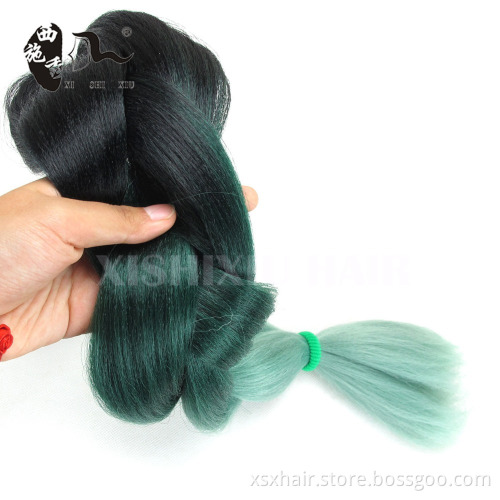 Hot selling wholesale price top grade good quality salt and pepper hair for braiding